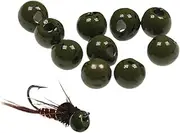Tungsten Beads | Jig Hooks Round Tungsten Beads Assortment | Versatile Deeper Sink Aid Accessories for Enthusiasts Professionals Beginners