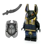 LEGO Genuine Minifigure Anubis Sickle Sword & Scarab Shield Anubis Guard 7327