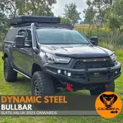 Cobra 4x4 Gen 2 Heavy Duty Dynamic Steel Bull Bar Bullbar Suits Hilux 2021 On+