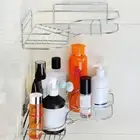 2Pcs Triangular Corner Shower Caddy Organizer Shelf-Bathroom Storage&Bath Holder