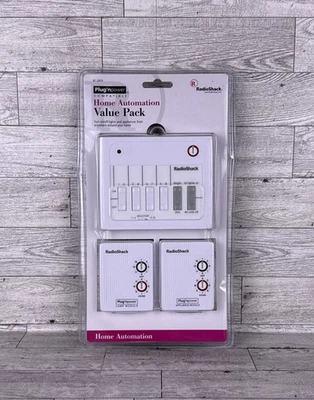 Radio Shack 61-2410 Plug’n Power Compatible Home Automation Value Pack NEW