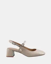 Shelly Shen Meadow/Cream Patent Womens Heels 06