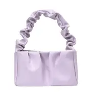 Women Solid Color Shoulder Messenger Bags Fashion Ladies PU Leather Purse Handbag for Outdoor Shopping Traveling Ornaments