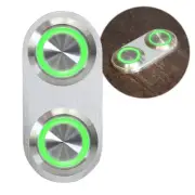 Daytona Billet Switch with GREEN LED Illumination - Single Switch AutoLoc truck (for: Chrysler)