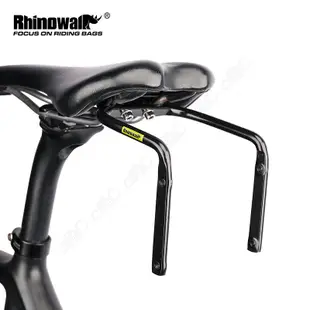 Rhinowalk-單車鋁合金蟲蛹包固定架：鞍座水壺架轉接座 三鐵擴充延伸支架 環島自行車坐墊轉換座 腳踏車座墊轉接架