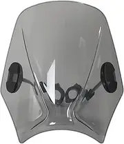 Motorcycle Windshield For INDIAN For SCOUT 2015-2022 For SCOUT For BOBBER 2018-2022 Universal Motorcycle Windscreen Windshield Covers Deflector Wind Screen Deflector(Light Smoke)