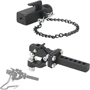 AMK 1/10 Scale RC Trailer Hitch Tow Hook, RC Trailer Hitch Receiver for RC Crawler Redcat GEN 8 Scout II CC01 TF2 TRX4 Axial SCX10 90046 (Complete set)