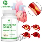 Odorless Garlic - Heart and Cardiovascular Health, Lowering Cholesterol 120pcs
