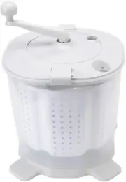 Nordic Grey Portable Hand, Portable Washers Dryers Crank Washing Machine Manual