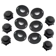 Trimmer Head Spools +Trimmer Head Covers For Stihl 25-2 FS 55 80 83 85 90