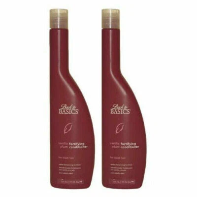 Back to Basics Vanilla Plum Conditioner 11oz. (2 bottles)