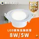 舞光 LED 5W 7公分CM 8W 9公分CM 浩瀚崁燈 基礎光 廣角 泛光燈 嵌燈 可調角度