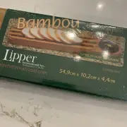 Bamboo Bread Board 21.5" Environmentally Friendly & Stainless Steel Dipping Cup