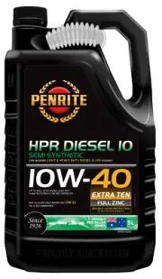 Penrite HPR Diesel 10 SAE 10W-40 Engine Oil 5L - HPRD10005