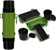 Lunch Box GreenTraveler Multi Compartment Food Container Green