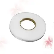 Gadpiparty Double Sided Adhesive Fabric Tape White Non Woven Interlining for Garment Accessories Strong Bonding Easy Application for DIY and Repairs Washable and Durable
