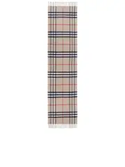 Burberry Reversible Check Cashmere Scarf