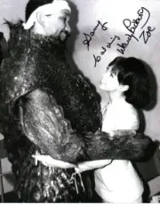 Doctor Who Autograph: WENDY PADBURY & SONNY CALDINEZ (Seeds/Death) Signed Photo