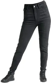 Pando Moto Kusari Cor Ladies Motorcycle Jeans, black, Size 26 for Women