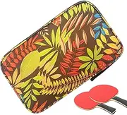 Table Tennis Racket Case, Portable Protective Tennis Racket Covers, Pingpong Holder, Outdoor Sports Storage Carry Bag, Paddle Organizer
