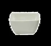 Oneida R4020000711S Fusion Bright White 18 oz Porcelain Square Bowl - 3 DZ