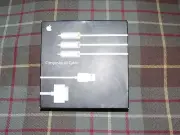 Apple Composite AV Cable w/30-Pin Connector, MB129LL/A