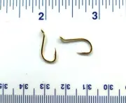 100 GT Top Quality Gold Salmon Egg Octopus Fish Hooks size 6