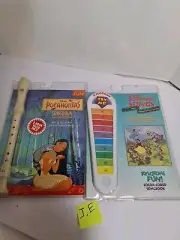 New Disney Songs Xylotone/Pocahontas Recorder song book Vintage