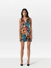 Floral Jacquard Dress