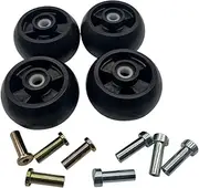 Deck Gage Wheel Kit Replacement AM125172 Spare Part Premium for with 48", 54", 60", 62", 72" Decks Lawn Tractor 200 Gx x700
