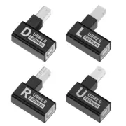 Durability USB2.0 B Type Adapter Male to Female Extender for Scanners Printers