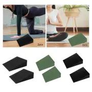 2x Foam Wedge Blocks Balancing Practice EVA Slant Boards