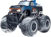 Threeking 1:16 Waterproof Monster Truck Toys RC Cars Amphibious Remote Control Car Trucks 4WD All Terrain Off-Road Pickup Toy for 6 7 8 9 10 11 12 Year Old Boys Girls Kids Gifts Presents