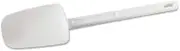 Rubbermaid Commercial Spoon-Shaped Spatula 9 1/2 in White - Includes one each.