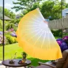 Chinese Folding Dance Fan Performance Fan Square Dance Fan 2pcs GXO Q5S8