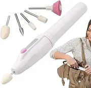 Cordless Electric Nail File, Portable Nail Drill Electric Nail File Set, Nail Buffer Drill Polisher for Natural Fingernails Toenails