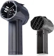 Mini Car Dryer Air Blower, 1500G Thrust & 220MPH Powerful Turbo Dryer Blower for Cars, Speeds Adjustment, 16000mAh Electric Cordless Leaf Blower for Patio Cleaning, Snow Blowing