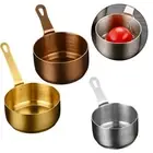 Small Stainless Steel Saucepan Perfect for Milk and Gravy 100ML Capacity