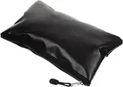 OFFSCH Fireproof Document Bag Portable File Storage Pouch for Important Papers Passports Cash Jewelry and Practical for Travel and Business Use