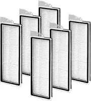 (Pack of 6) HEPA Filter Compatible with Roborock S8 MaxV Ultra/ S8 Max Ultra Robot Vacuum Cleaner, Replacement Parts Filter, 6 Filters