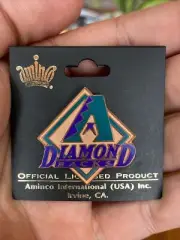 Vtg Arizona Diamondbacks MLB Licensed Baseball DBacks Chase Field Team Logo Pin
