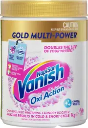 Napisan Gold Multi Power Crystal White Stain Remover & Laundry Booster Powder 1K