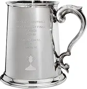 I LUV LTD 1 Pint Tankard for Aberdeen FC 1982-83 Scottish Cup Final Winner Pewter Beer Mug Football Soccer Memorabilia Mens Birthday Personalised Gifts