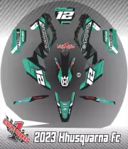 Husqvarna 2023 FC450 SEMI CUSTOM GRAPHIC KIT DECALS Veneer