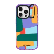iPhone 16 Pro Impact Ring Stand Case MagSafe Compatible Color Palette 101 by aLILscribble