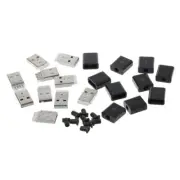 10 Pcs DIY USB 2.0 Type A Male 4P Adapter Connector Plug Socket with She