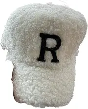 [NC] Lamb Wool hat Female Autumn and Winter face-Looking Small Peaked Cap Internet Celebrity Teddy Plush Thickened Warm Baseball Cap
