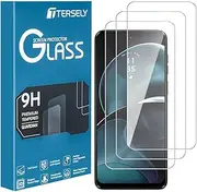 [3-Pack] T Tersely Tempered Glass Screen Protector for Motorola Moto G14, Case Friendly, Ultra-Clear, Shatterproof, Anti-Scratch Film for Enhanced Protection