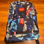 全新現貨SUPREME 藍色後背包 後背書包 學生背包 旅遊外出必備