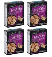 Bite Size Everything Crackers 4 Boxes Net Wt. 7 Oz (170g) each